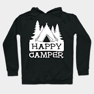 Happy camper, camping Hoodie